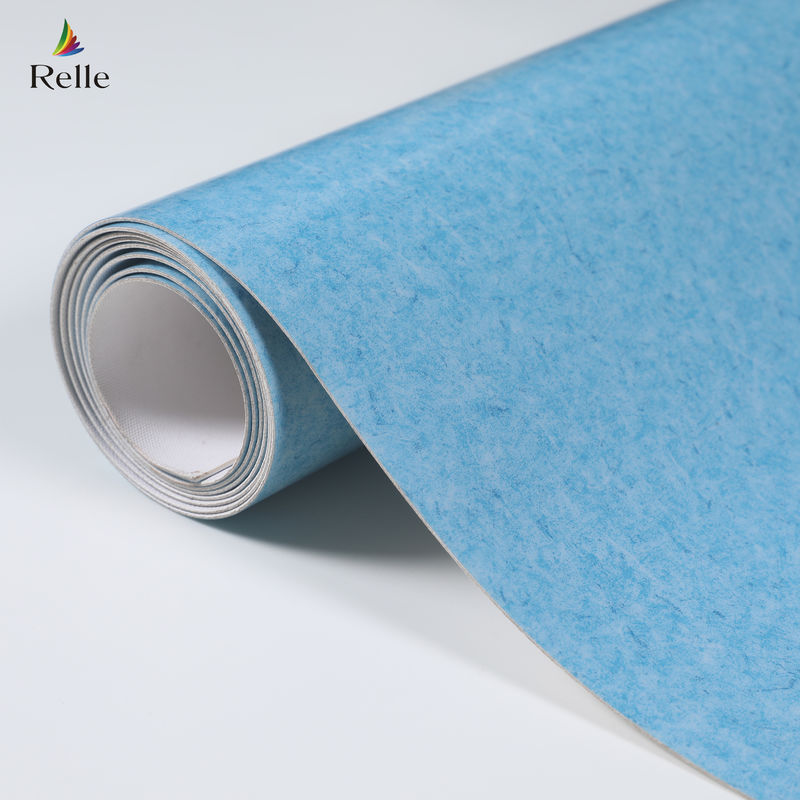 تصميم نظام أرضيات الفينيل المخصصة لردهة الفندق والغرف سمك 1.8mm-3.0mm