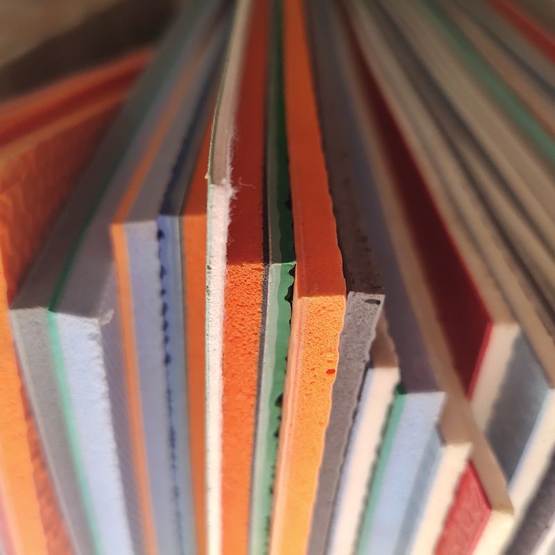 1.8m عرض ريل PVC الفينيل ملعب تنس الطاولة الأرضية سجادة للتدريب