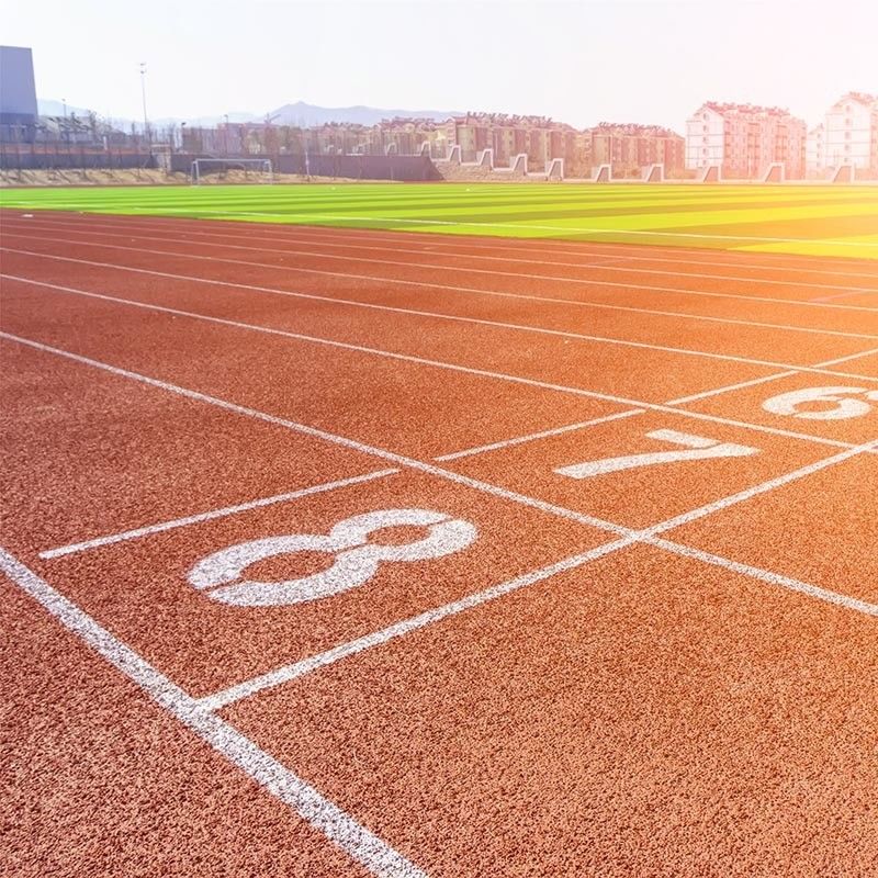 أرضية رياضية مضادة للانزلاق من المطاط 1m-2m عرض أرضية ملعب كرة سلة المطاط