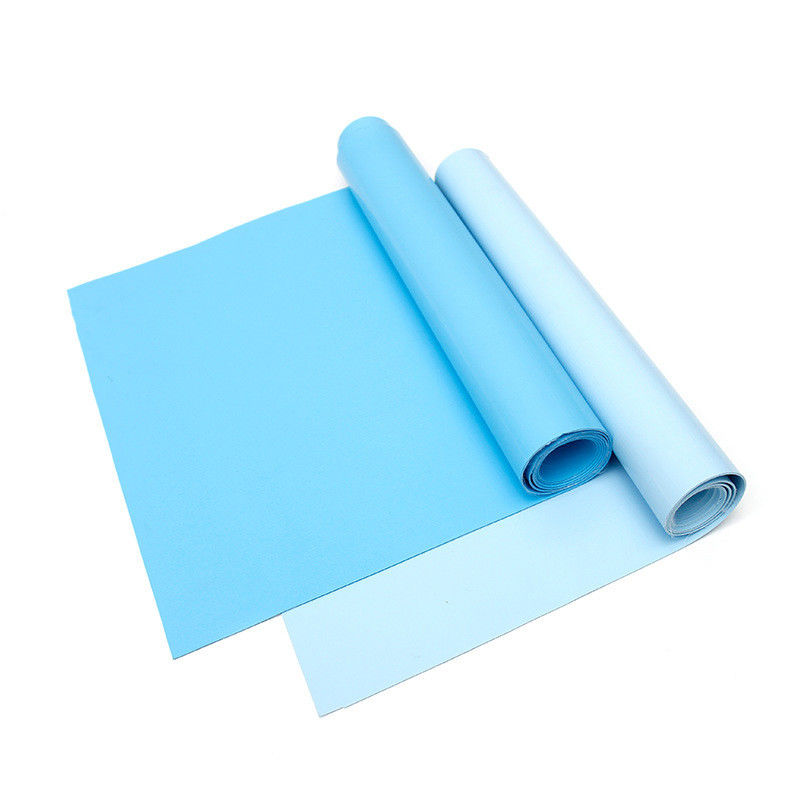 أزرق المحيط PVC المسبح غطاء مضاد للأشعة فوق البنفسجية 1.5mm 1.2mm المُعزّز PVC غطاء للمسبح