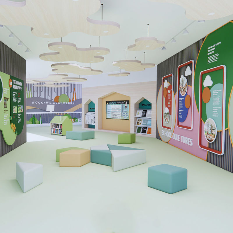 أرضيات غير متجانسة أرضيات بي.في.سي سهلة الصيانة مقاومة عالية للبقع للمساحات التجارية مع التصميم الحد الأدنى