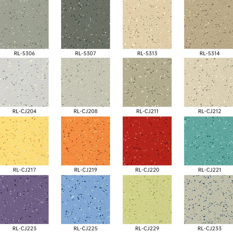 الأرضيات المطاطية الصديقة للبيئة والمقاومة للاستعمال والمقاومة للنزلق في قاعات المعارض