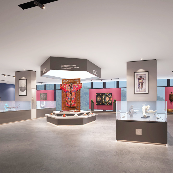 أرضيات مطاطية مضادة للانزلاق و ماصة للصوت من ريلي لمناطق معارض المتاحف