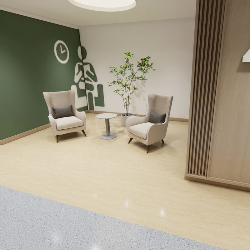 أرضيات شاملة لرعاية المسنين لدور رعاية المسنين - نمط صحي متجانس بدرجة طبية