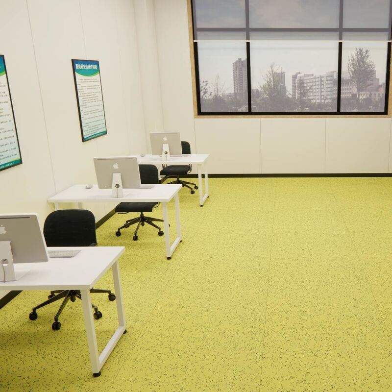 أرضية السلامة الصناعية لـ Relle Carborundum للمصنع مقاومة للارتداء ، مضادة للانزلاق والصدمة