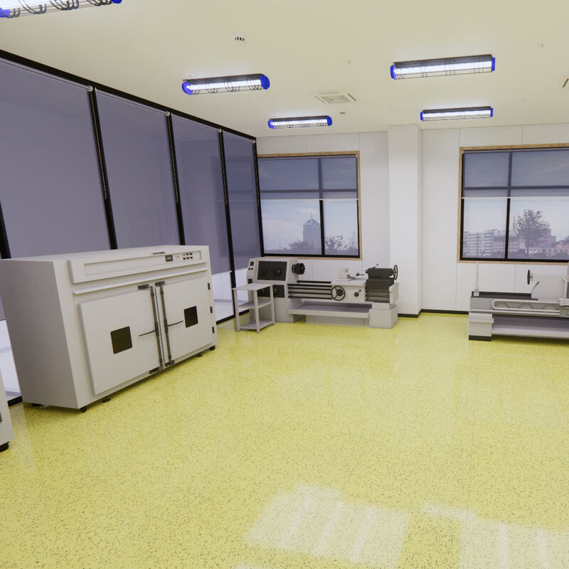 أرضية السلامة الصناعية لـ Relle Carborundum للمصنع مقاومة للارتداء ، مضادة للانزلاق والصدمة