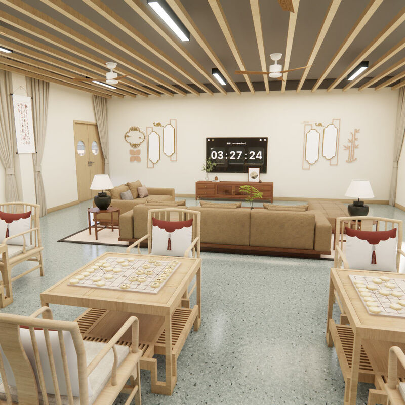 أرضية متجانسة مقاومة للأشعة فوق البنفسجية المقاومة للبقايا المثلى للمنازل الشهرية المشتركة