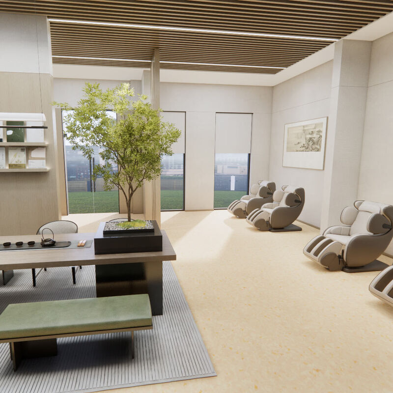 أرضية متجانسة مقاومة للأشعة فوق البنفسجية المقاومة للبقايا المثلى للمنازل الشهرية المشتركة