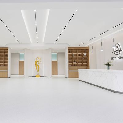 3.0 ملم سمك أرضية متجانسة مقاومة عالية للبقع