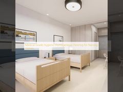 أرضيات متجانسة صحية من الدرجة الطبية لدور رعاية المسنين