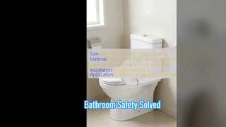 مقبض إمساك المرحاض الآمن لكبار السن المعاقين